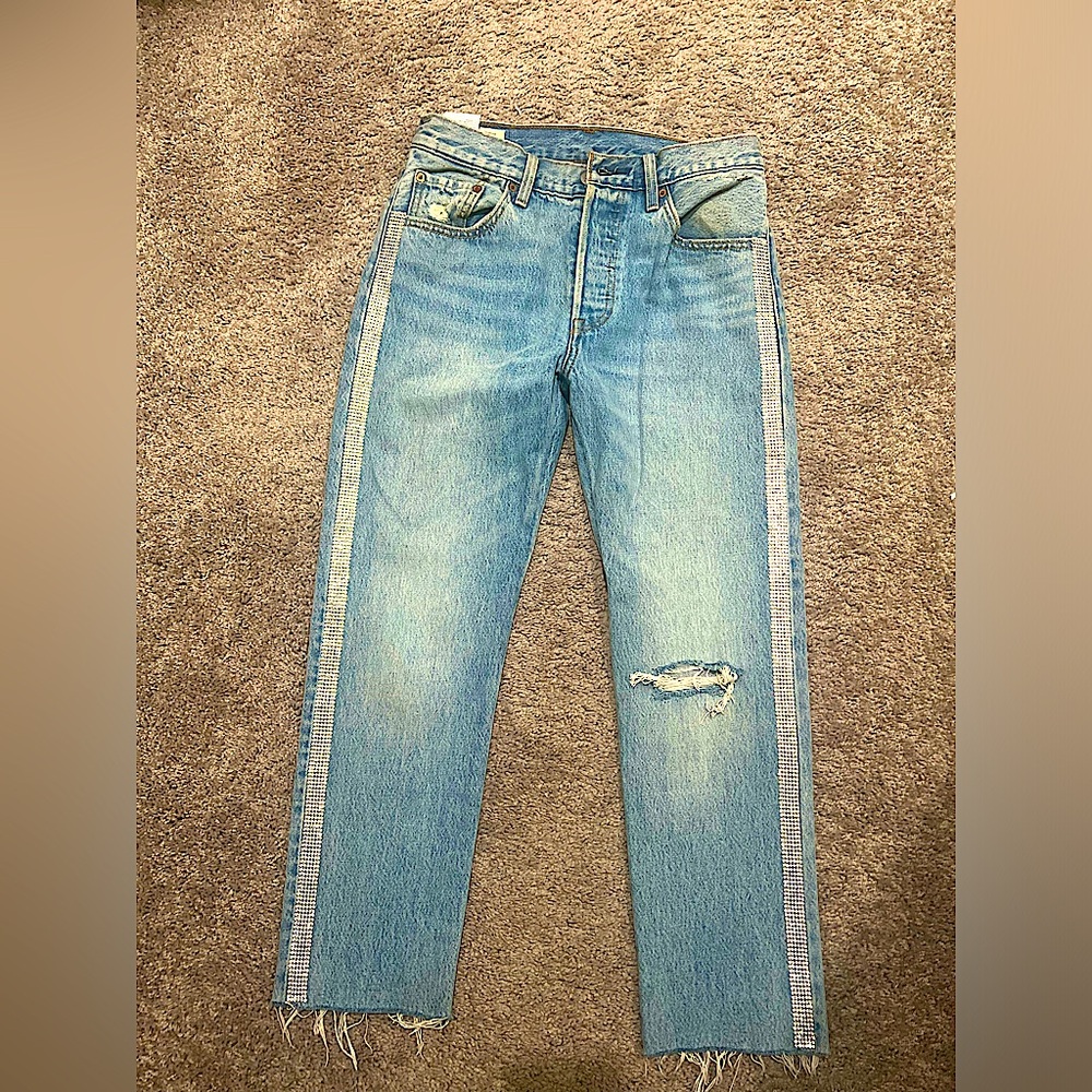 Levi Premium Bling Boyfriend Jeans